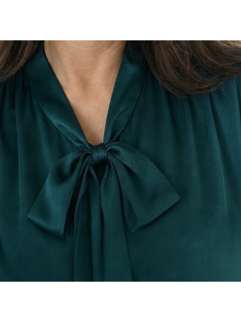 Rust Ruffle Blouse - Picture 4 of 6